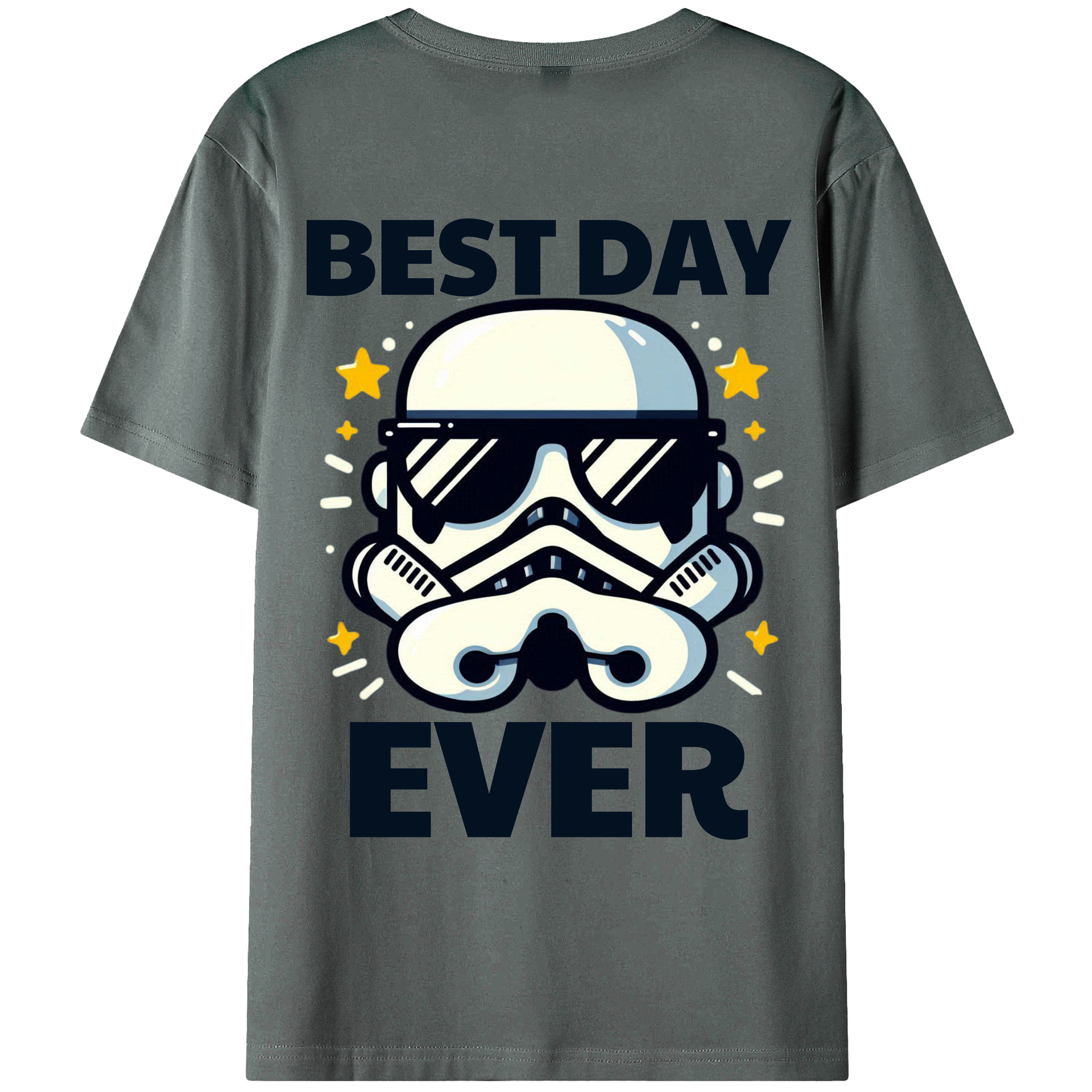 （画像用） スター・ウォーズ Star Wars 綿100％ メンズ半袖Tシャツ（バックプリント） 通気性